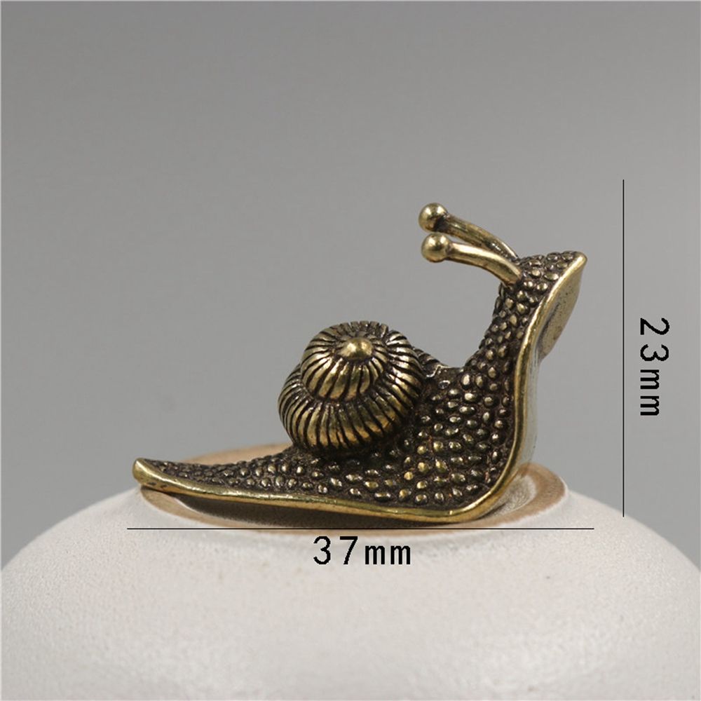 Pure Antique Living Room Collection Home Decorations Craft Desk Ornament Snail Figurines Animal Table Pets