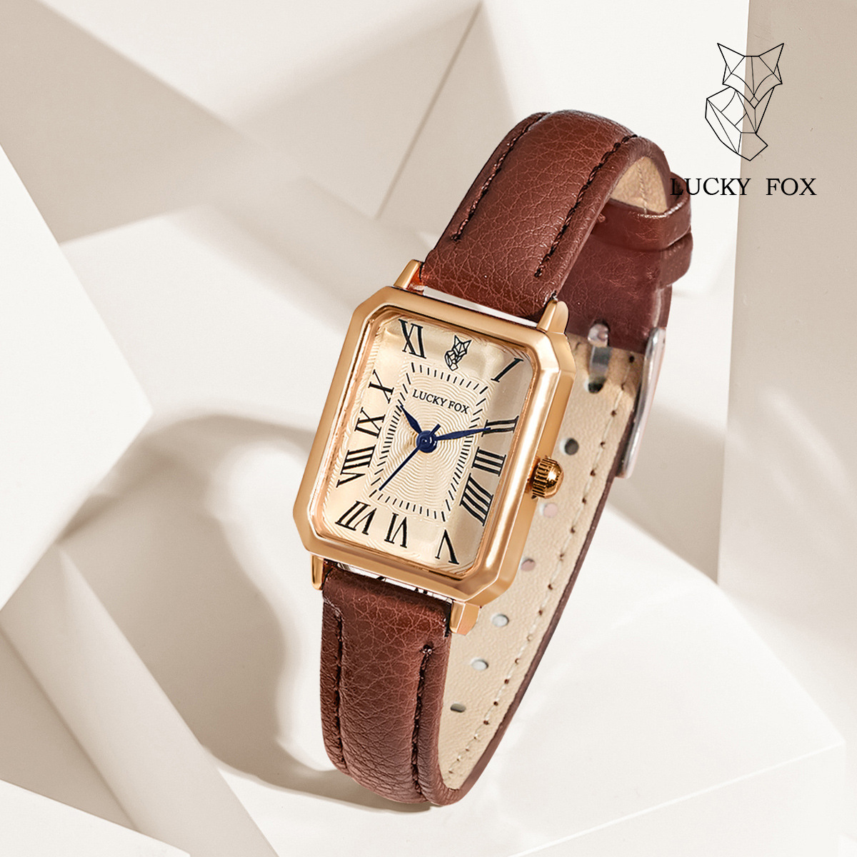 Vintage Small Dial Women's Watch Sports Small Rectangular Watch Simple Casual Quartz Watch