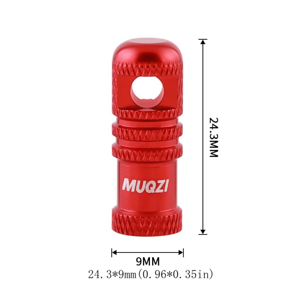 2PCS MTB 2 in Presta Valve Stem Cap Anti Corrosion Wear Resistant Tubeless Tire Valve Cap Aluminium Colorful Presta/Schrader Tire Valve Cap Racing Road Bicycle