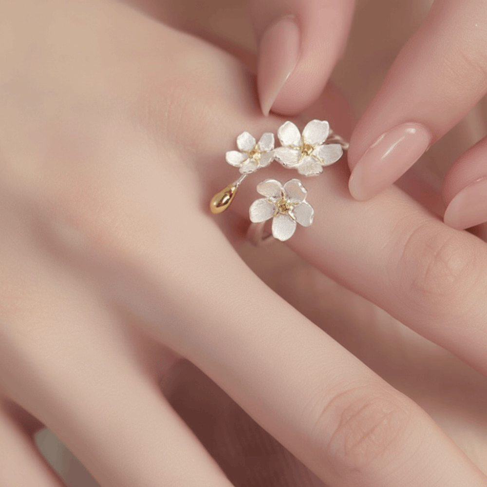 Delicate Design Adjustable Rings Forest Style Elegant Minimalist Rings Vintage Women Jewelry Jewelry