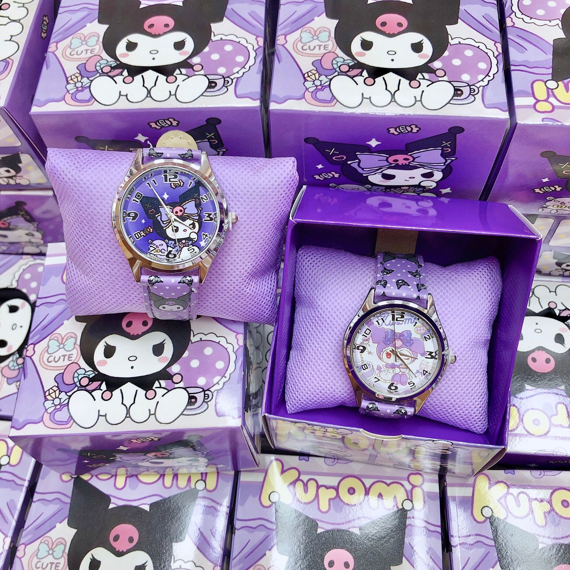 【Very good-looking】Children's Student Watch - Cute Cartoon Night Light Waterproof High-Quality Kurokami Multifunction Quartz Analog Watch