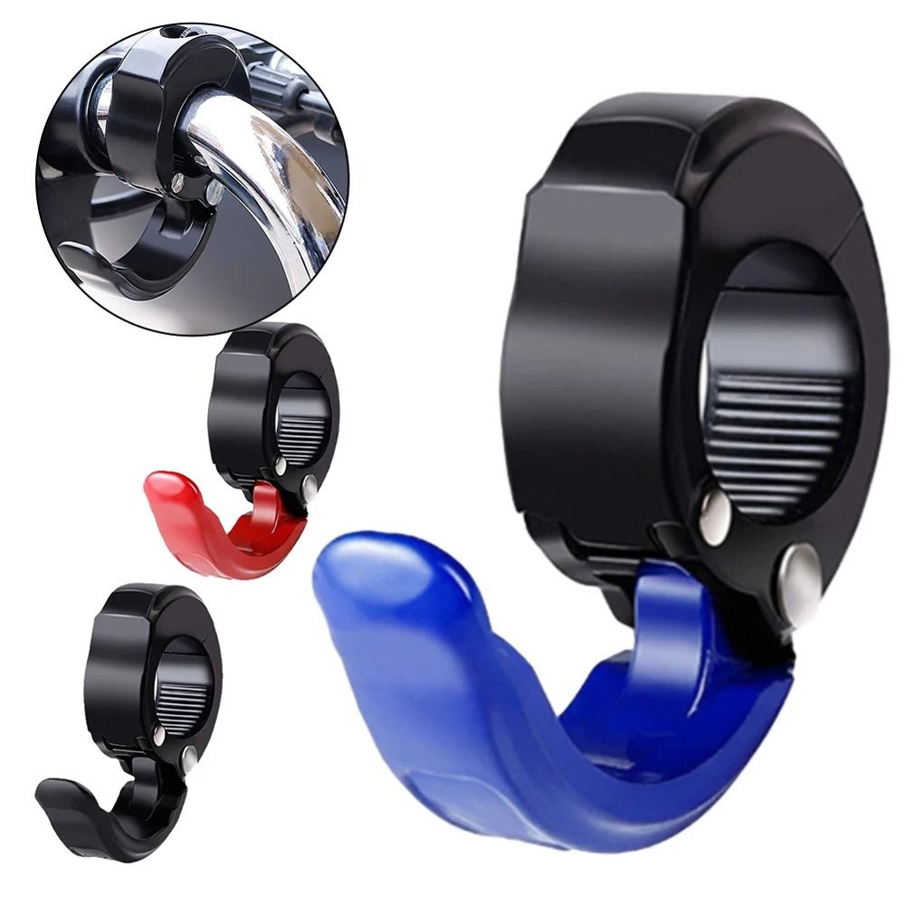 Motorbike Aluminum Alloy Motorcycle Helmet Hook Luggage Bag Handlebar Storage Scooter Hanger Hook 30KG Multi-functional Bicycle Hook ATV