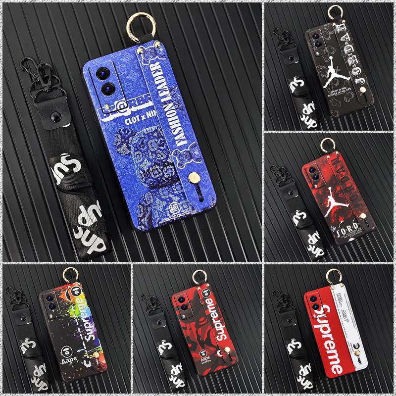 Trendy Waterproof Phone Case For Blackview Color6 Protective Back Cover Phone Holder Cool Durable Wristband Shockproof