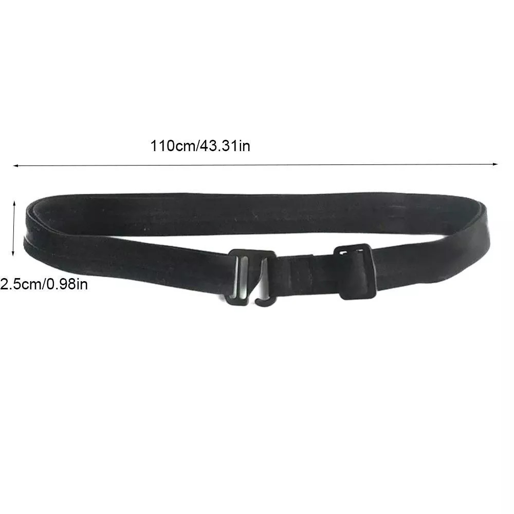 New Non-slip Waistband Nylon Elastic Anti Wrinkle Business Shirt Stay Best Belt