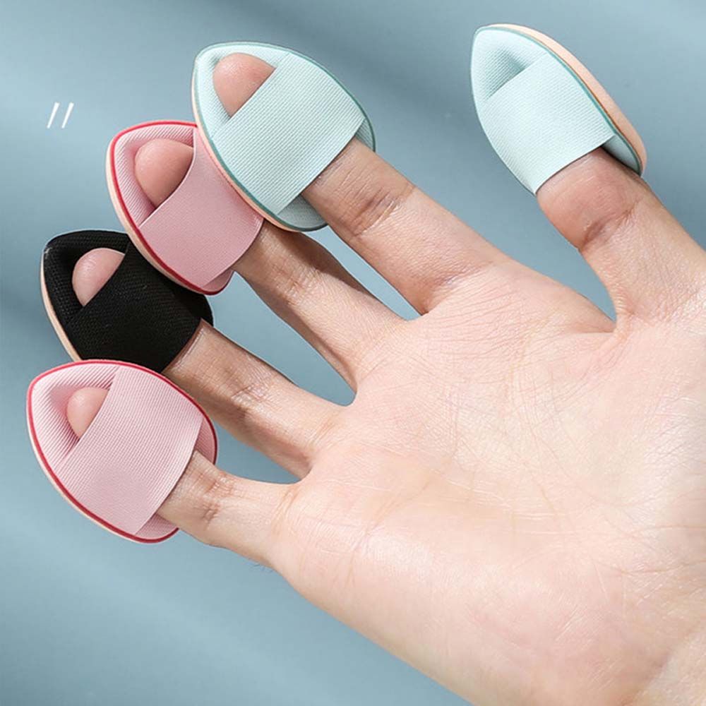 Face Super Soft Foundation Tool Dry Wet Dual-use Makeup Puff Tools Highlighter Blender Sponge Puff Thumb Air Cushion Puff Mini Size Cosmetic Puff