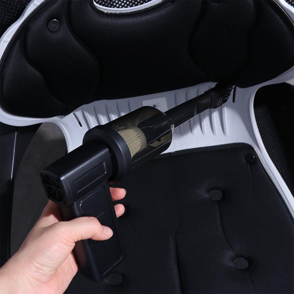 New 130000 RPM Handheld Turbo Violent Fan Illumination Digital Display Mini Electric Air Blower Rechargeable 4 Speed Adjustable Powerful Dust Blower Dust Cleaning Tools