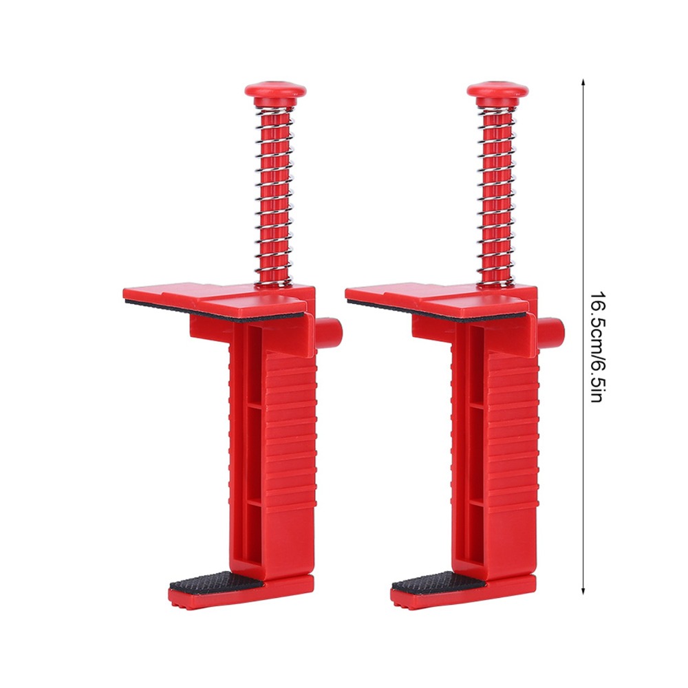 2PCS Durable Black Brick Line Red Plastic Leveling Measuring Tool Universal Adjustable Building Construction Fixture