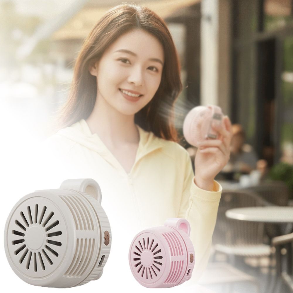 Hand-Held Compact Clip Fan Miniature Card-Holding Portable Fan Small Whirlwind Handheld Fan Outdoor Use