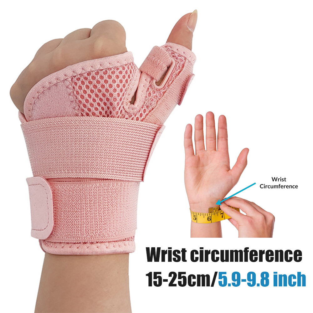 Wenefang Fashion 1Pc Wrist Thumb Brace,Spica Splint for De Quervain’s Tendonitis,Arthritis,CMC,Pain Relief,Left or Right Hand,Fits Men and Women