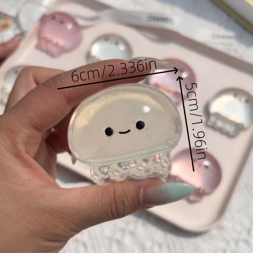 Funny Squeezing Acne TPR Ball Solid Sphere Water Ball Pinching Toy Realistic Transparent Bubble Pinching Toy Children Birthday Gift