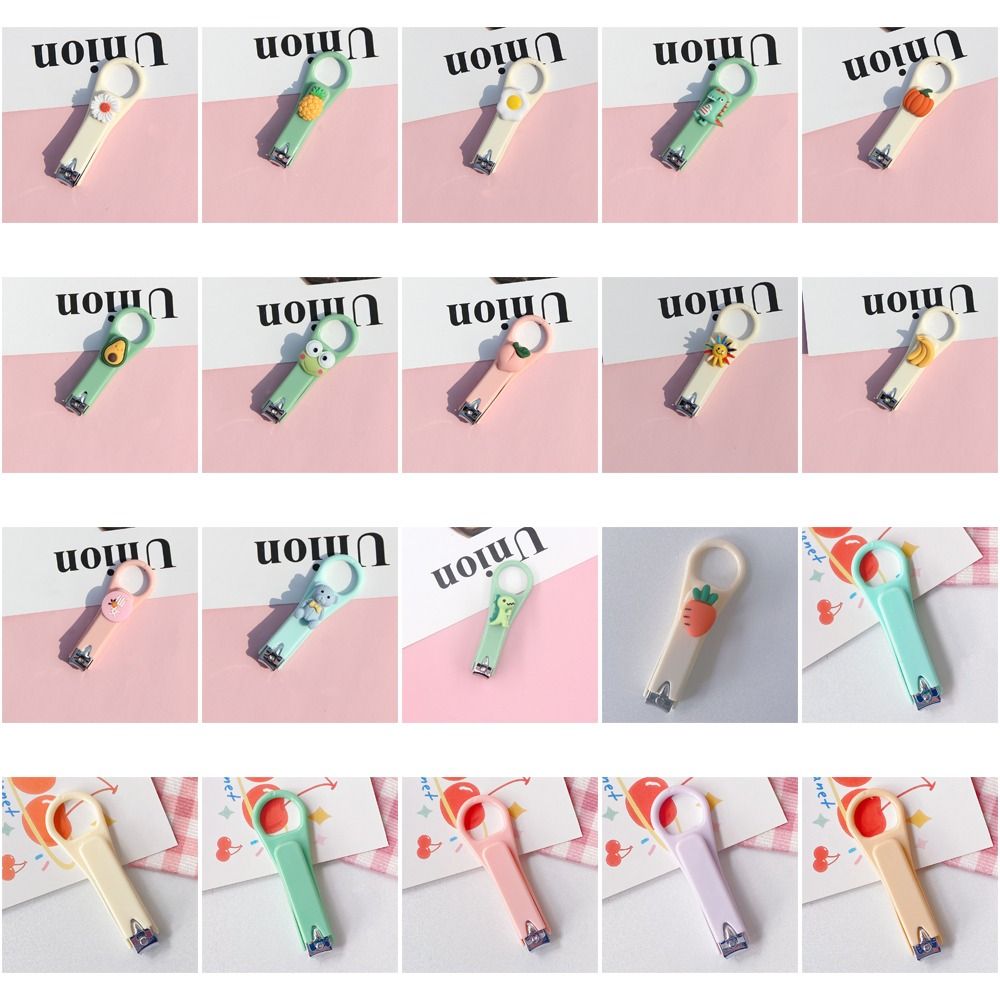 Animal Pedicure Cartoon Nail Clippers Straight Head Clippers Cute Nail Cutter Cute Cutter Fruit Nail Clippers Girl