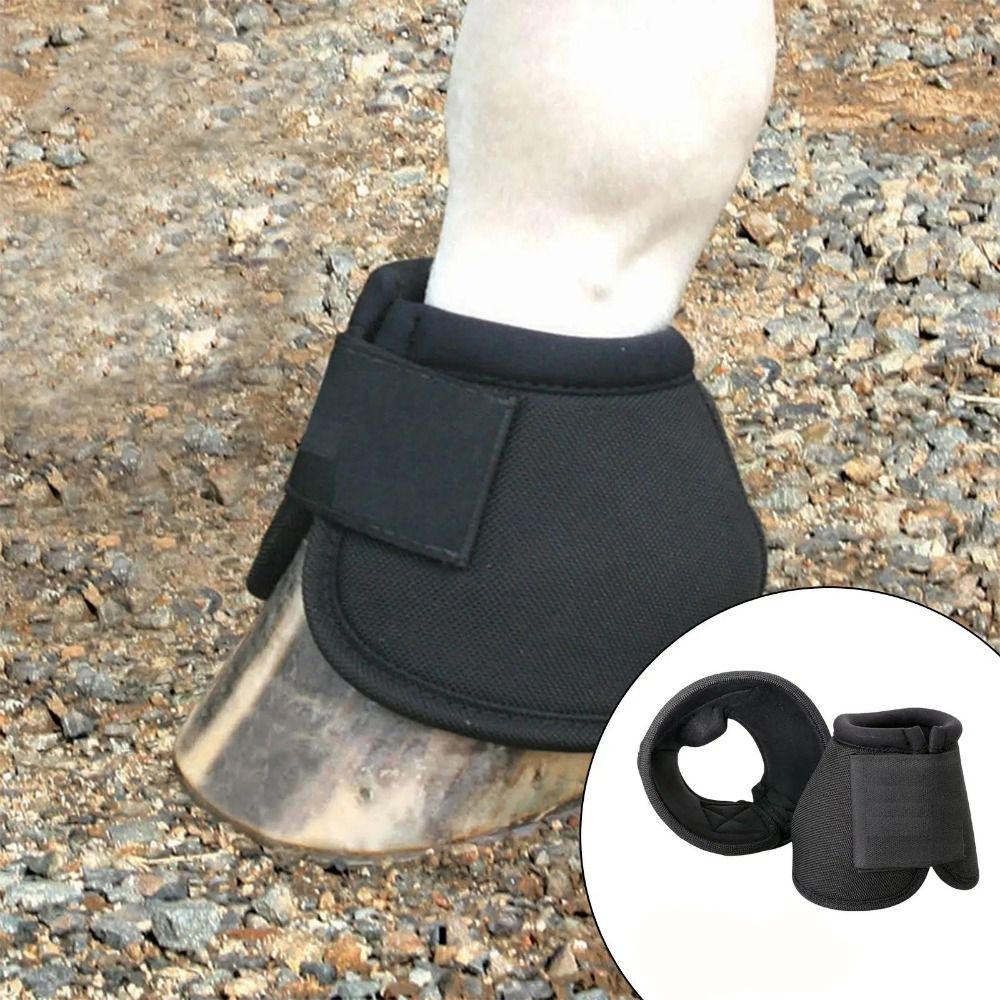1PAIR Knee Guard Durable Horse Feet Guards Oxford Fabric Tear Resistant Horse Boots Sturdy Reusable Hoof Wrists Protector Horse Gear Supplies