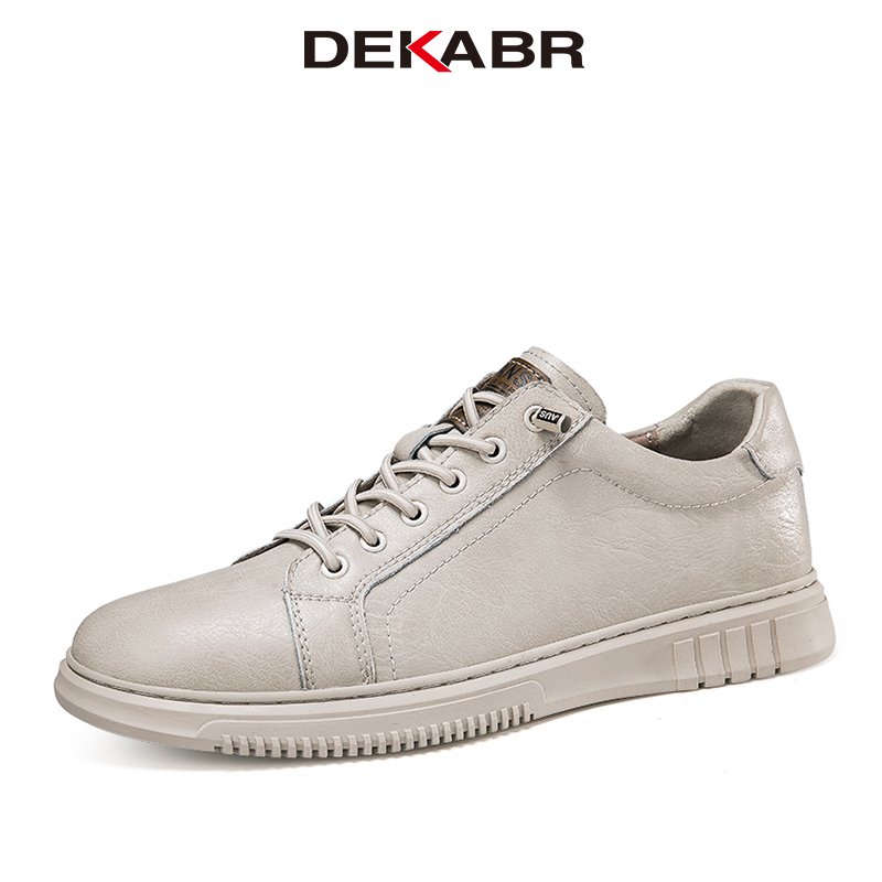 DEKABR 2024 New Men's Fashion Spring Casual Shoes Split Hide Soft Handmade Comfortable Driving Shoes Large Size 36-49 Raya