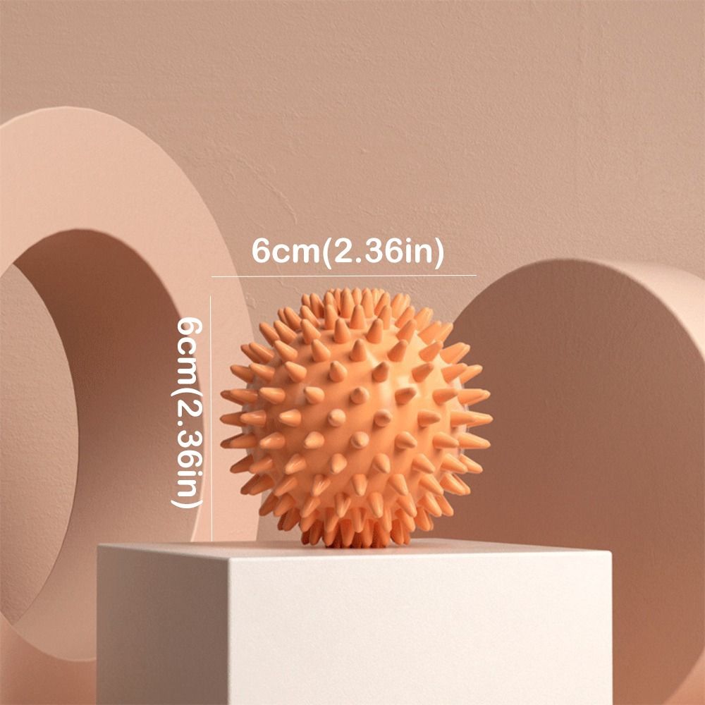Durable Shoulder Neck Leg Sole Hedgehog Massage Ball Body Shaping Sports Fitness Meridian Massage Roller Therapy Muscle Relaxing Ball Acupoints