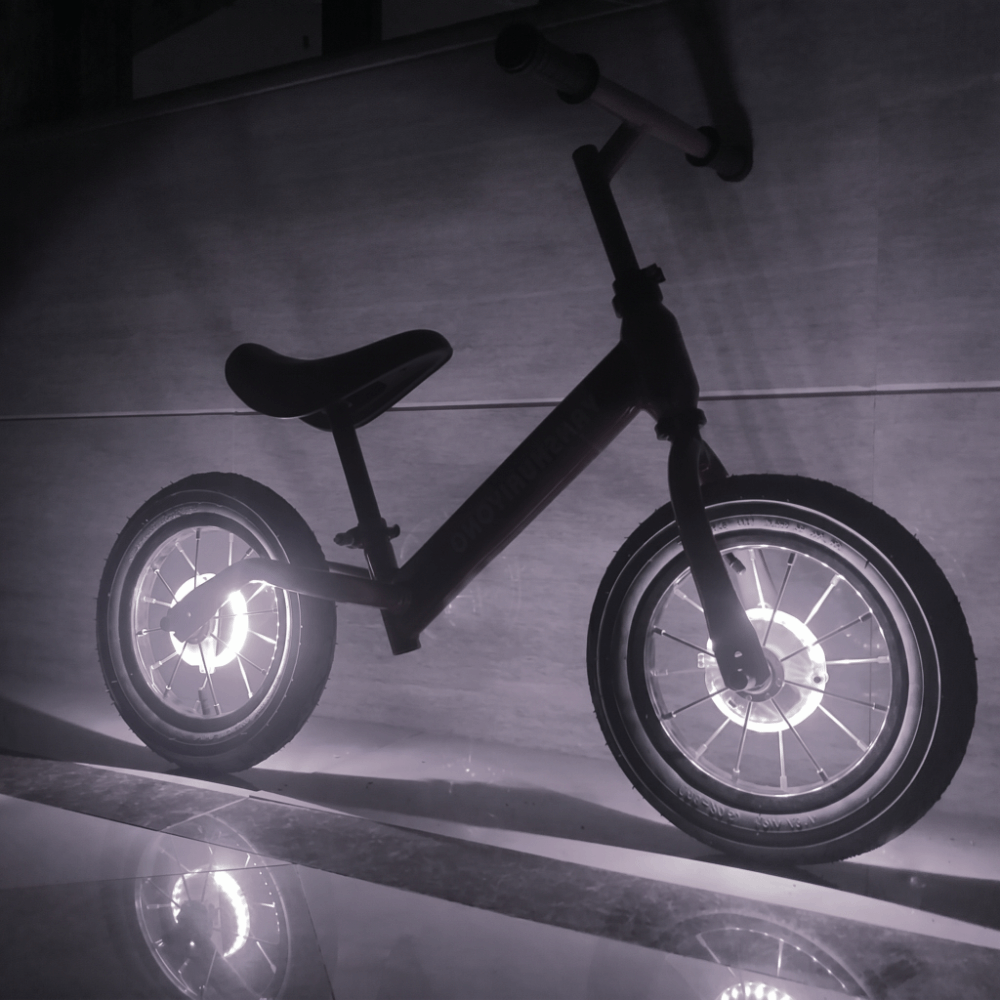 LED Rechargeable Cycling Bicycle Lamp for and Adults Night Riding Wheel Hub Lights Decoration Light Spoke Lights Warning Lamp