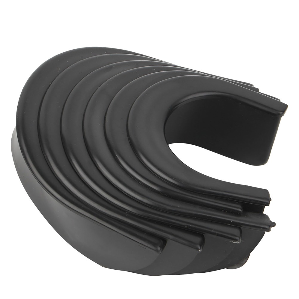 6 Pcs Billiard accessories Rubber Billiard Pool Table Hole Pocket Liners Black Lightweight Pool Table Pocket Liners Easy Install 4 Corner 2 Side Billiard Hole Liners Accessory Set