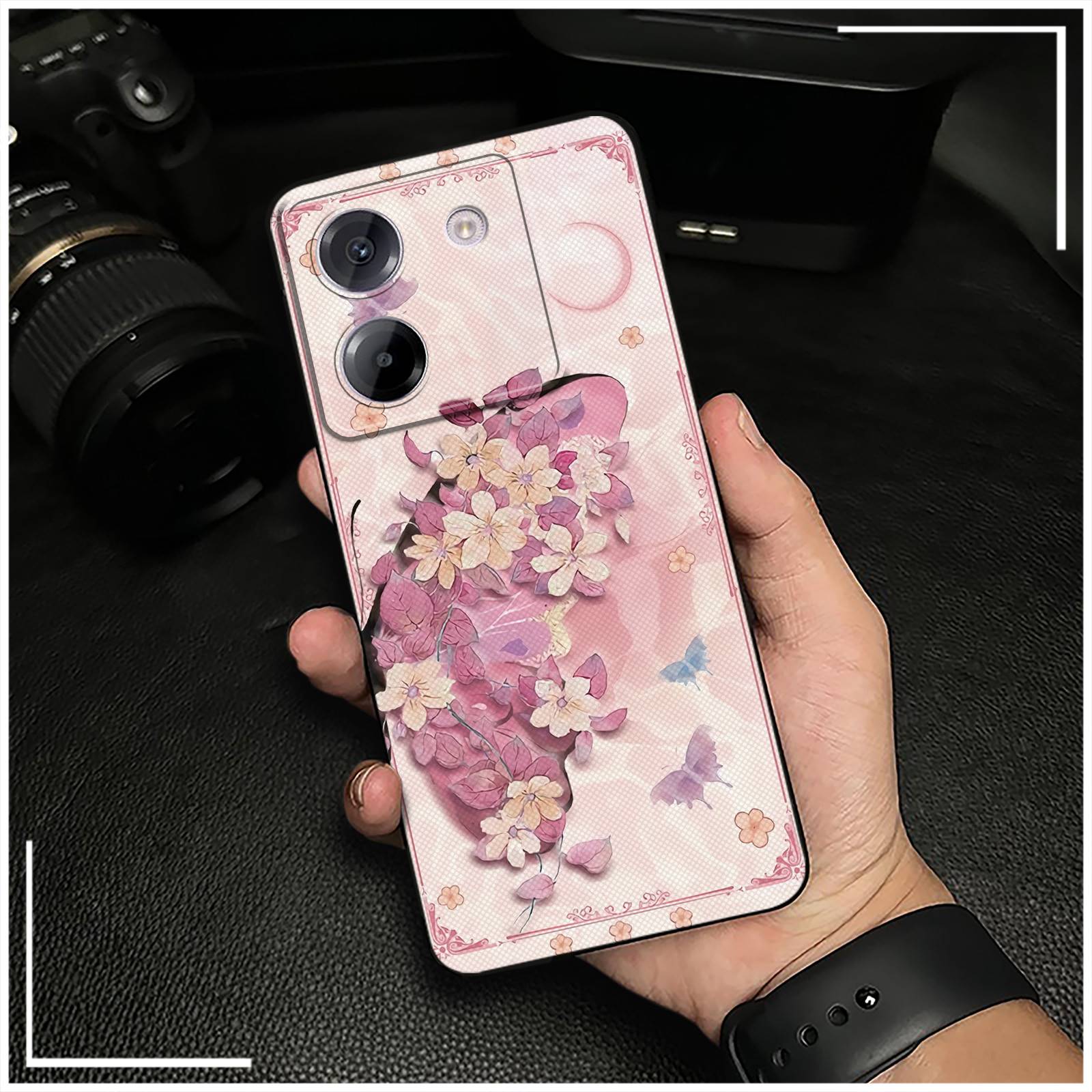 Cartoon Soft case Phone Case For Xiaomi Poco M7 Pro 5G Shockproof Back Cover Durable Oil Painting Full wrap Anti-dust