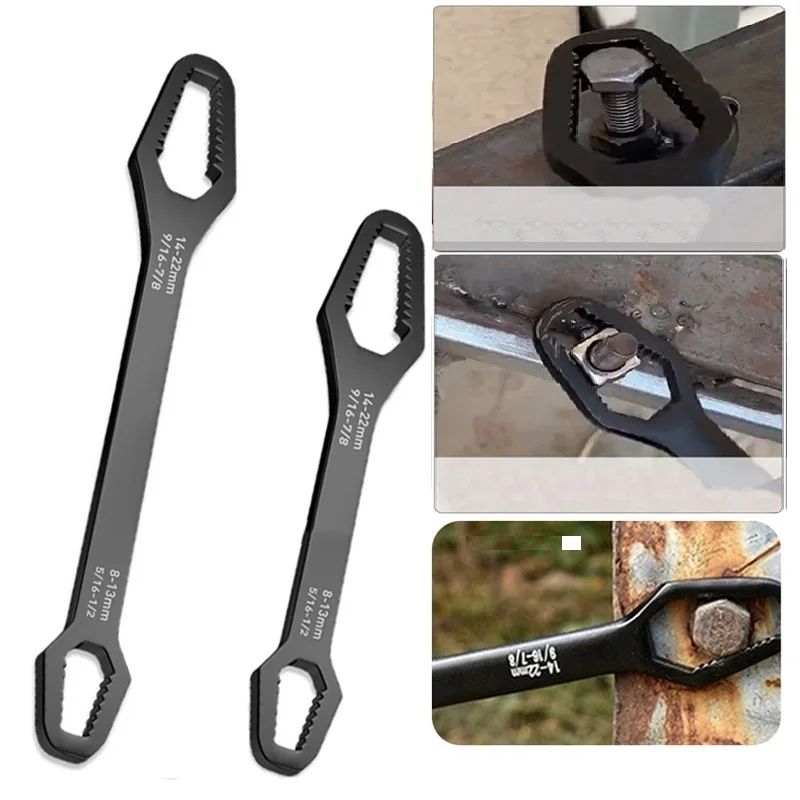 3-17mm / 8-22mm Universal End Wrench Adjustable Wrench