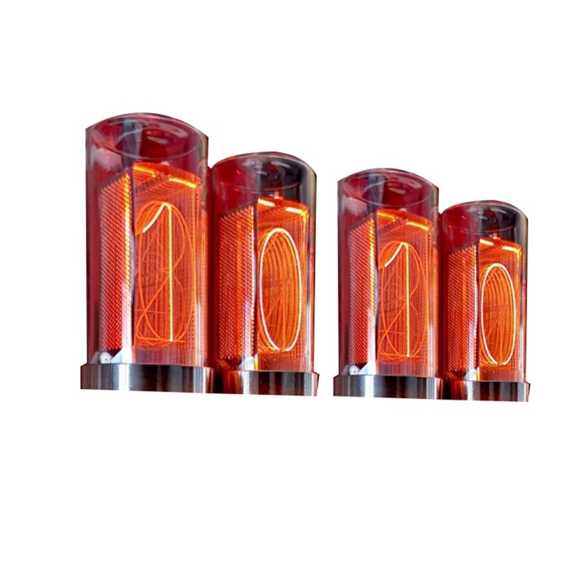 LED Digital Desk Clock Modern Desktop Vacuum-Tube Watches Calendar
