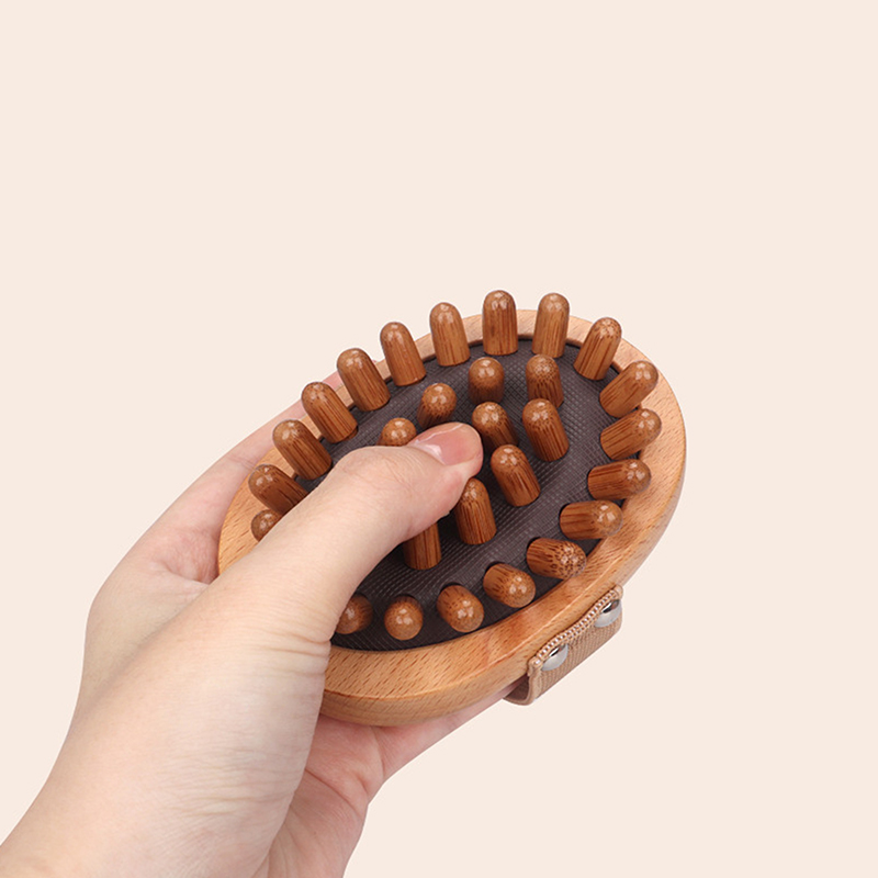 New 1pc Wood Air Cushion Body Meridian Massage Health Care Comb Brush Hairbrush Comb Scalp Hair Care Healthy Bamboo Comb