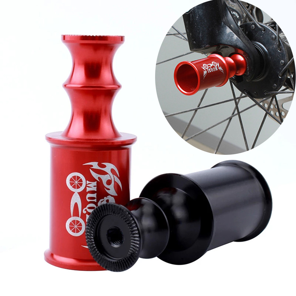 Road Bike Aluminum Alloy Quick Release Axis Bicycle Accessories Wheel Lamp Holder Rear Dial Protector Extension Light Mount