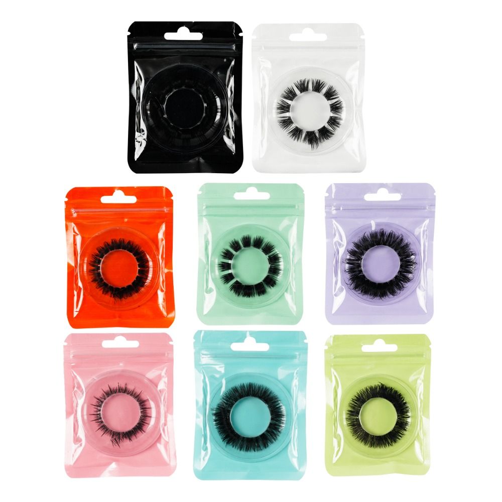 Fashion Mink-like Hair Segmented Eye Eyelashes Eye Elongated Curling Fluffy False Eyelashes DIY Thick 3D Eye Lashes Party