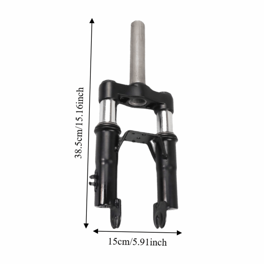 Durable Aluminium Alloy Electric Scooter Front Fork Shock Absorption Black Suspension Front Fork Front Suspension Kit for Xiaomi M365/Pro/Pro 2/1S Part Replacement
