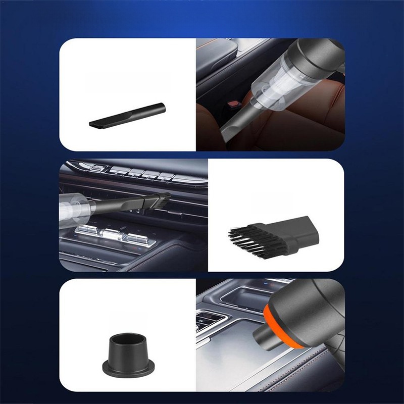 Vylon Vacuum Cleaner - Rechargeable - Dual Mode Vacuum Cleaner Air Blower - Mini Vacuum For Car, Laptop, Keyboard, Sofa, Carpet, Ac - Home Cleaning Tools - Wireless Portable Dust Cleaner - Handheld Household Cleaner For Home And Office Use.