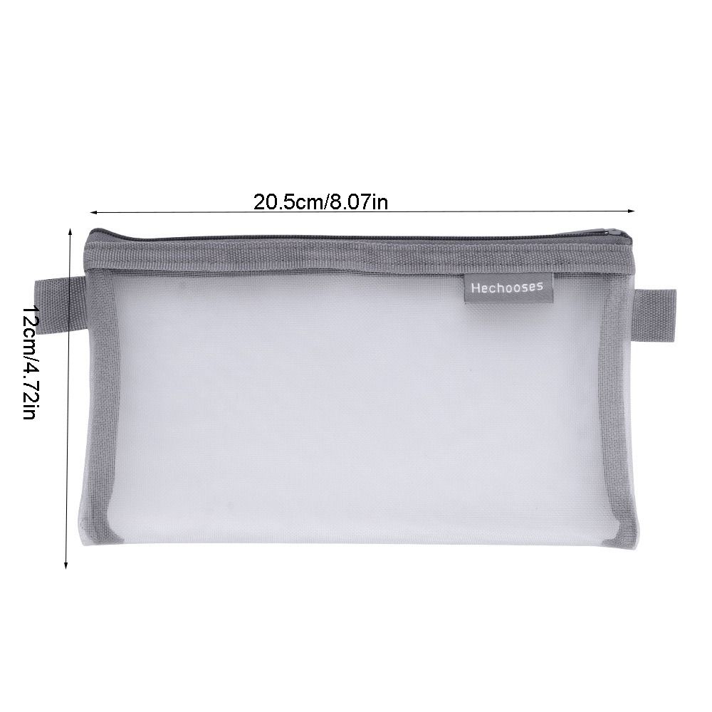 Cute Solid Color Mesh Coin Purse Change Storage Bag Transparent Mini Coin Purse Coin Bag Pen Bag Mesh Cosmetic Bag Men