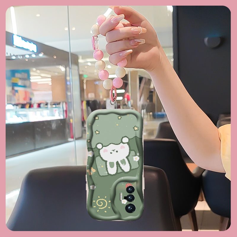 Waterproof romantic Phone Case For VIVO X70 Pro three-dimensional Anti-knock skeleton originality lovely trend youth
