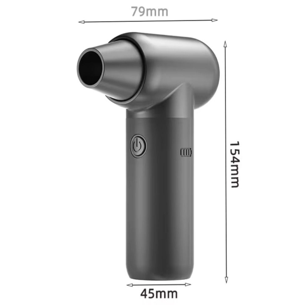 Multifunctional 180000RPM Mini Turbo Jet Fan Powerful Airflow High-Performance Wireless Electric Blower Rechargeable High-speed Powerful Dust Blower Outdoor Camping