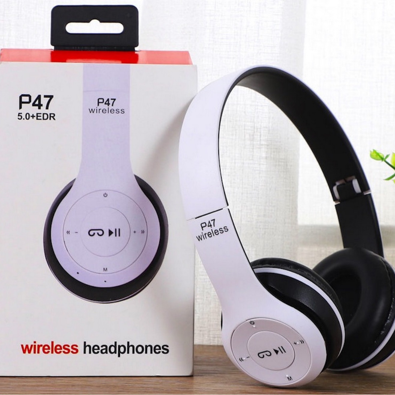【Regret for not using it earlier】Factory P47 Headset Headset Foldable Gift Wireless Sport