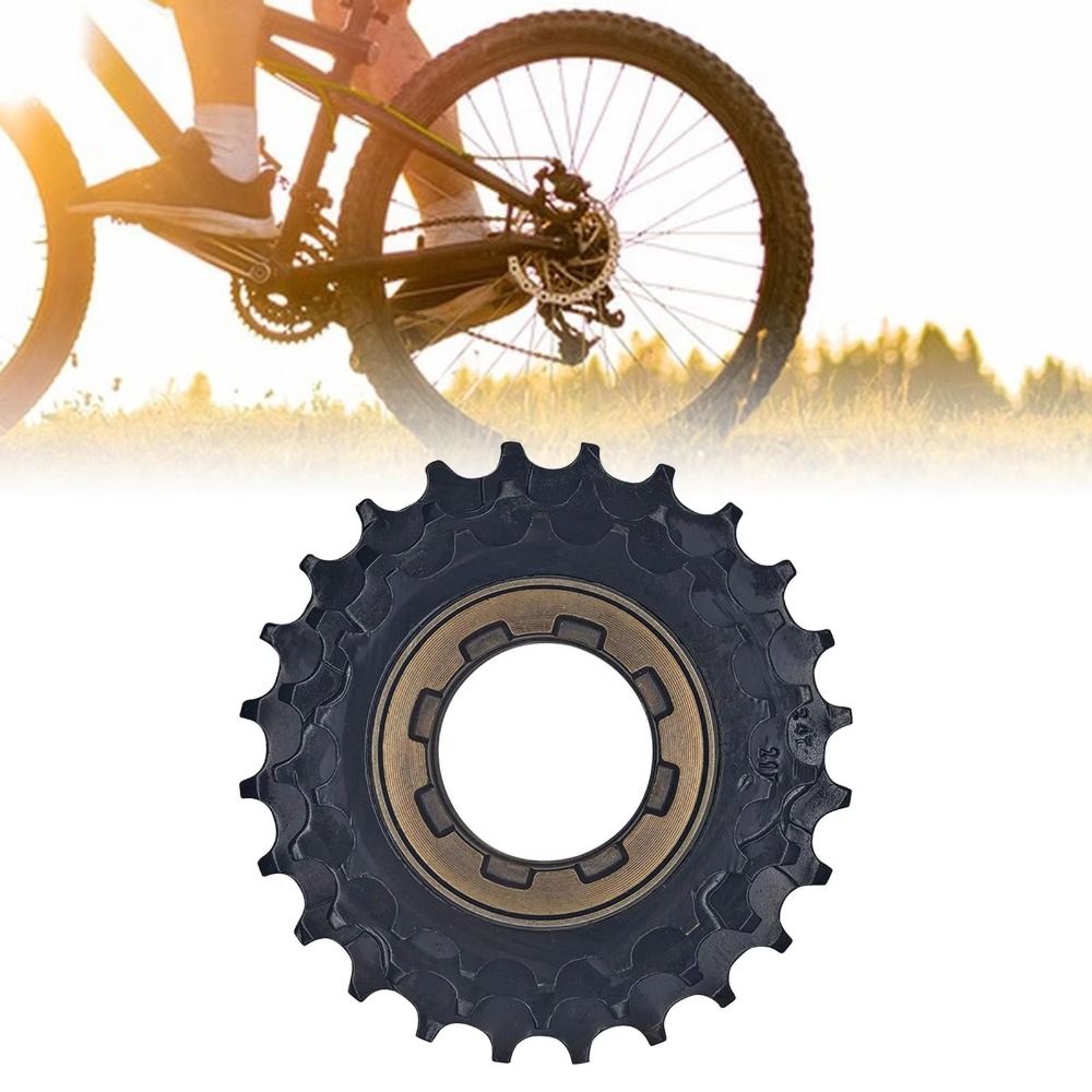 Folding Bike 18 21 24T 3 Speed Freewheel High Strength Black Bicycle Flywheel Replacement Steel Cycle Freewheel Spin Hub