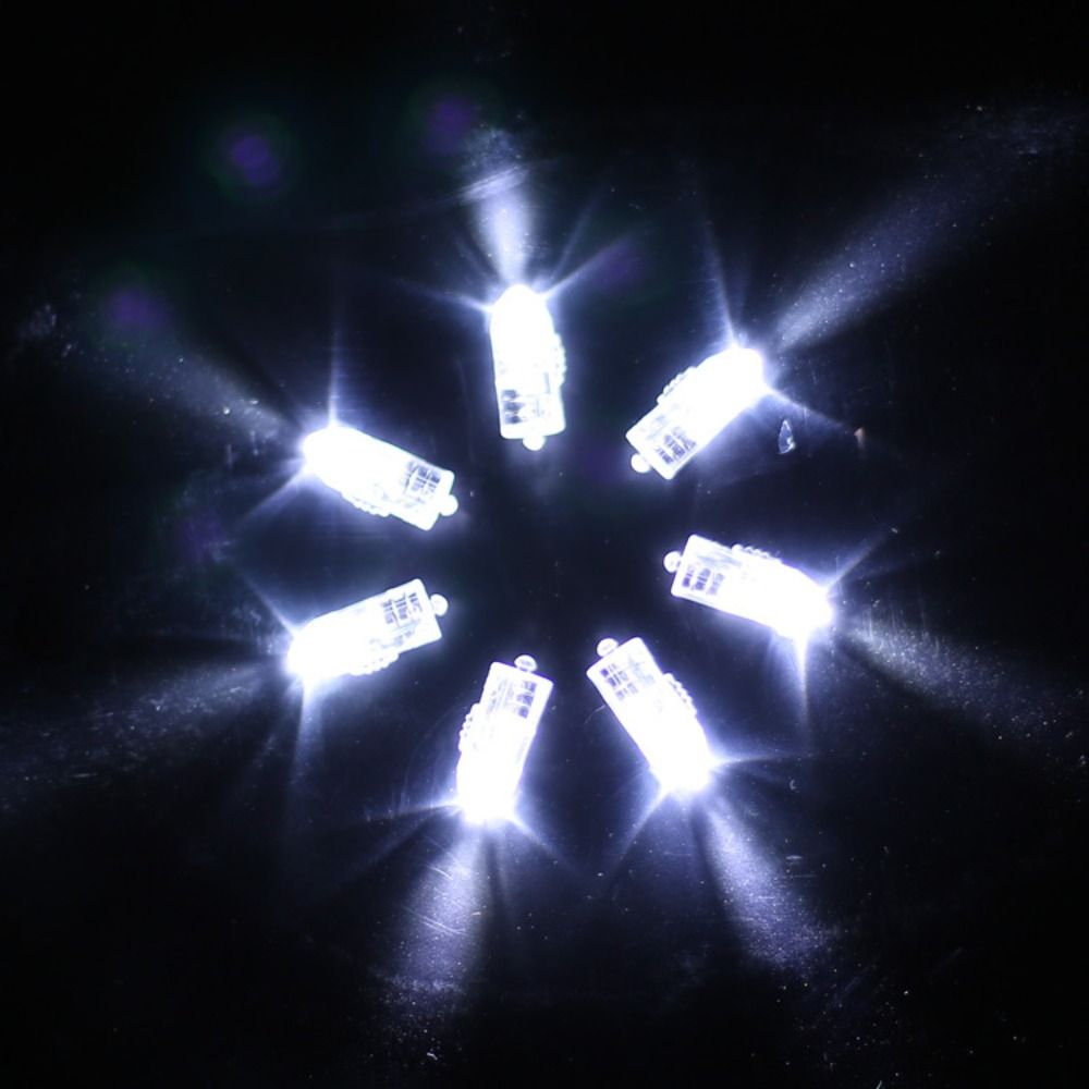 6pcs Party Supplies Mini LED Lamps Luminous Colorful Flash Balloon Light Portable Small LED Flash Luminous Lamp Bar
