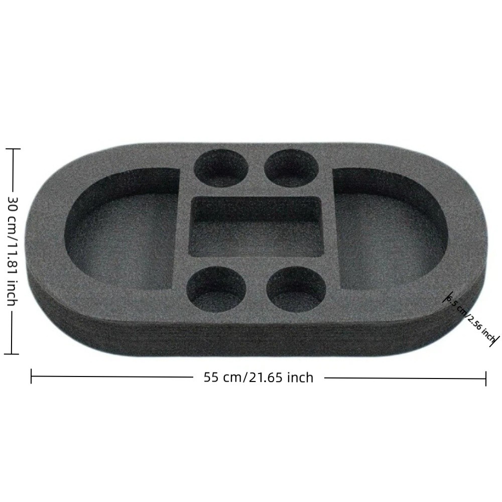 Beverage Rack Multi-Function Swimming Pool Floating Tray Multi-Hole Waterproof Floating Basket Stable Floating Drink Rack Beach