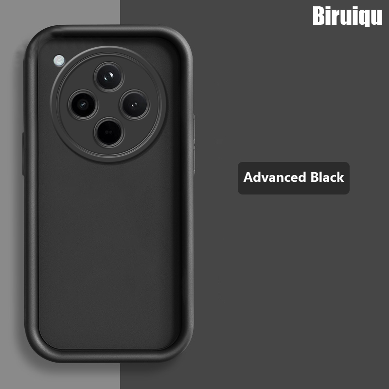 Biruiqu For OPPO A80 New Angel Eye Step Lens Full Pack Thickened Anti Drop Silicone Protective Cover