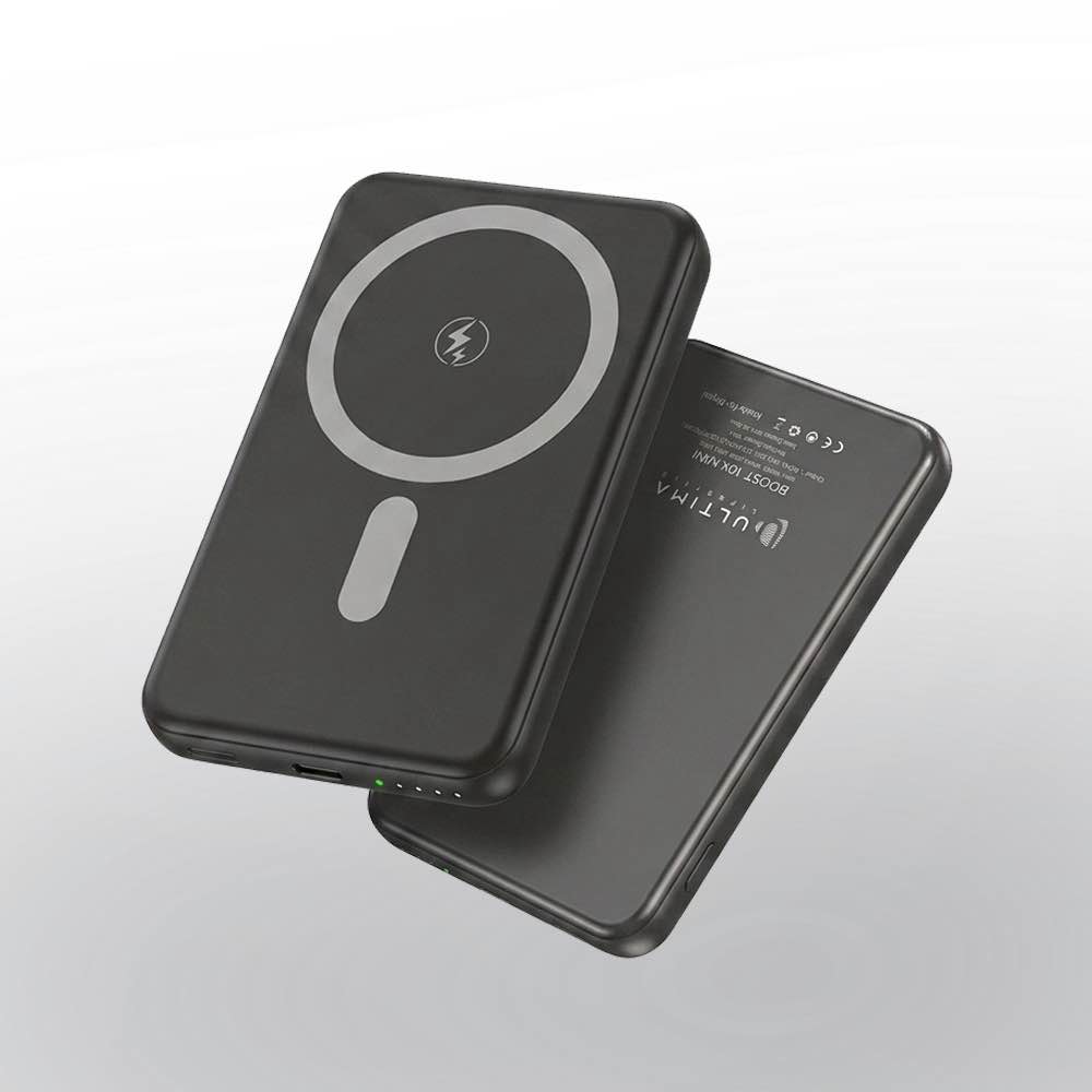 Ultima Boost 10k Mini | 10000mAh wireless power bank , sleek and compact power bank , one device for all
