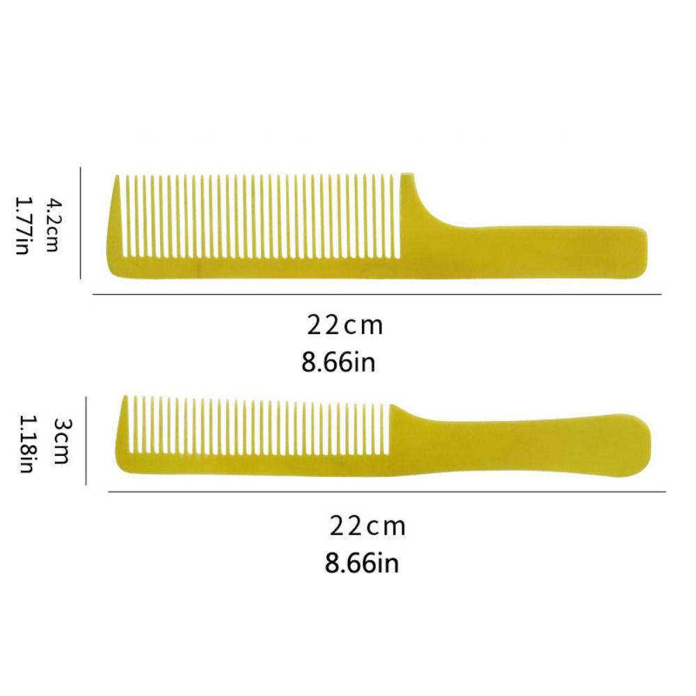 Hair Clipper Accessories Flat Head Cut Comb Anti-static Hair Styling Men Hair Cutting Comb Hairdressing Durable Straight Hair Brushes Salon