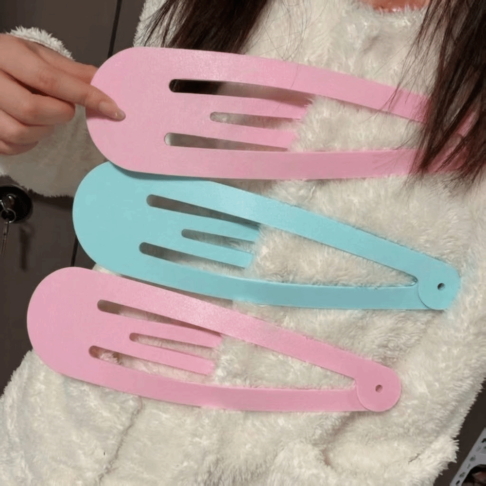 Trendy Creative Extra-large Hair Clips Solid Color 28cm Backpack Decoration Hairpin Kawaii Hoodies Clip Girl