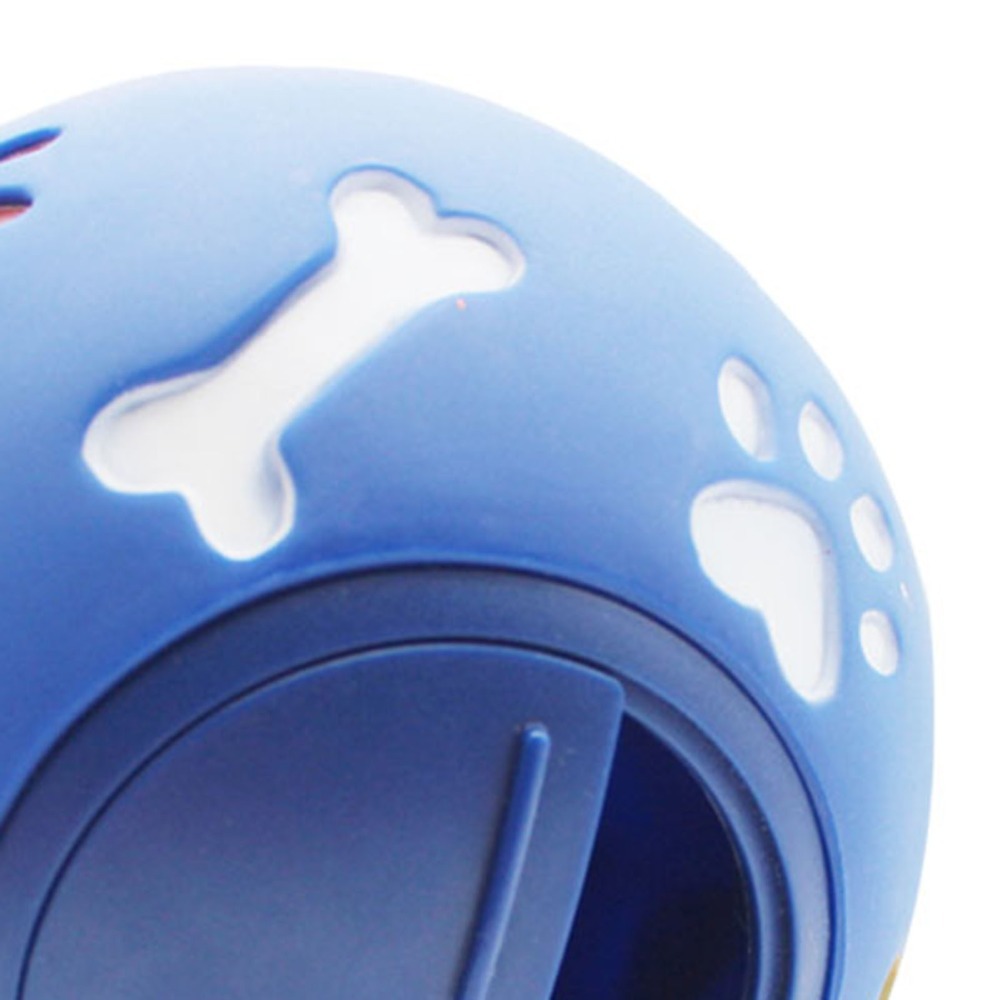 Safe Milk Scent Rubber Food Dispensing Ball Multi Colors Multi Sizes IQ Puzzle Toy Bite Tough Round Wobble Shape Chew Toy Ball Indoor Play