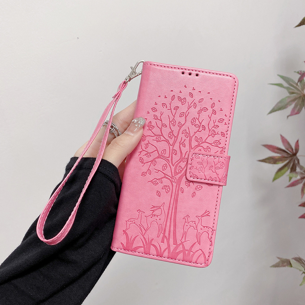 lthmy for Realme 12 5G Cover Emboss Cat PU Leather Wallet Stand Case with Wrist Strap