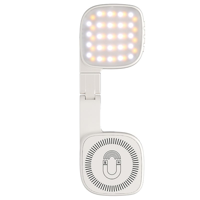 Multifunction Magnetic Mobile Phone Selfie Mirror Mini Fill Light 3 Color Temperature Modes Portable Pocket Light