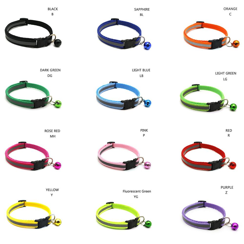 Adjustable Soft Nylon Dog Accessories Light Up Night For Puppy Kitten Pet Supplies Cat Collar Pet Collar Necklace