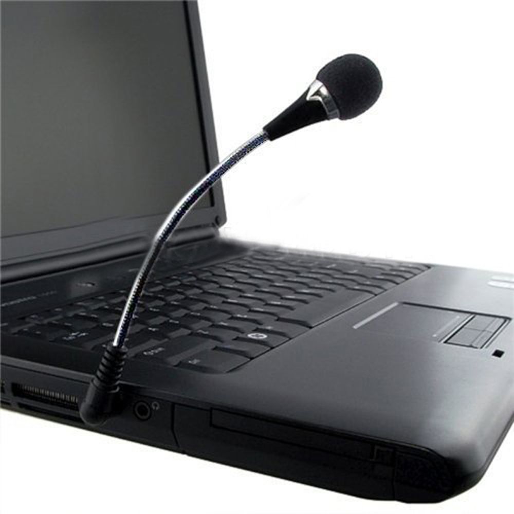 Wired Stereo Notebook High Quality 3.5mm for Laptop PC Desktop Studio Mobile Phone Mic Black Plug Mini Microphone