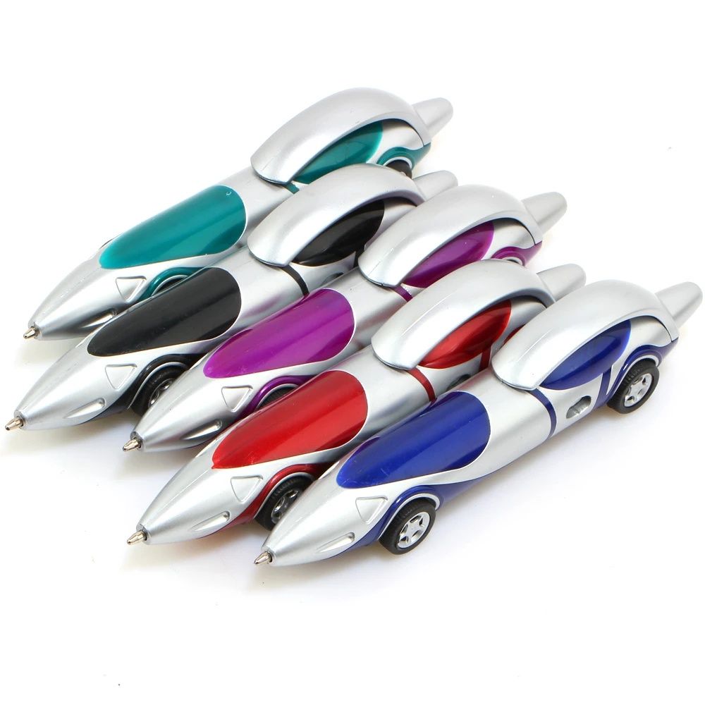Novelty Funny Child Gift Stationery Refill Ball Pen Car Shape Pen Drawing Racing Car Pen Ballpoint Pen