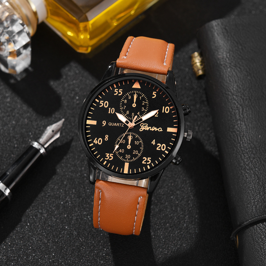 【Special offer】New Men's Fashion Watch for Versatile Style - Hot Selling Business Two-Eye Bracelet Watch - Factory Direct Sale