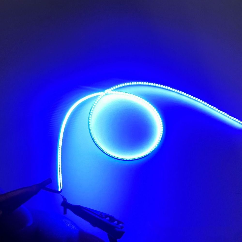 DIY DC3V LED Flexible Filament 25mm 80mm 110mm 128mm 190mm 300mm 352mm Durable Edison Bulb Lamp Parts Same Pole Atmosphere Light Accessories Parts Light Bulb