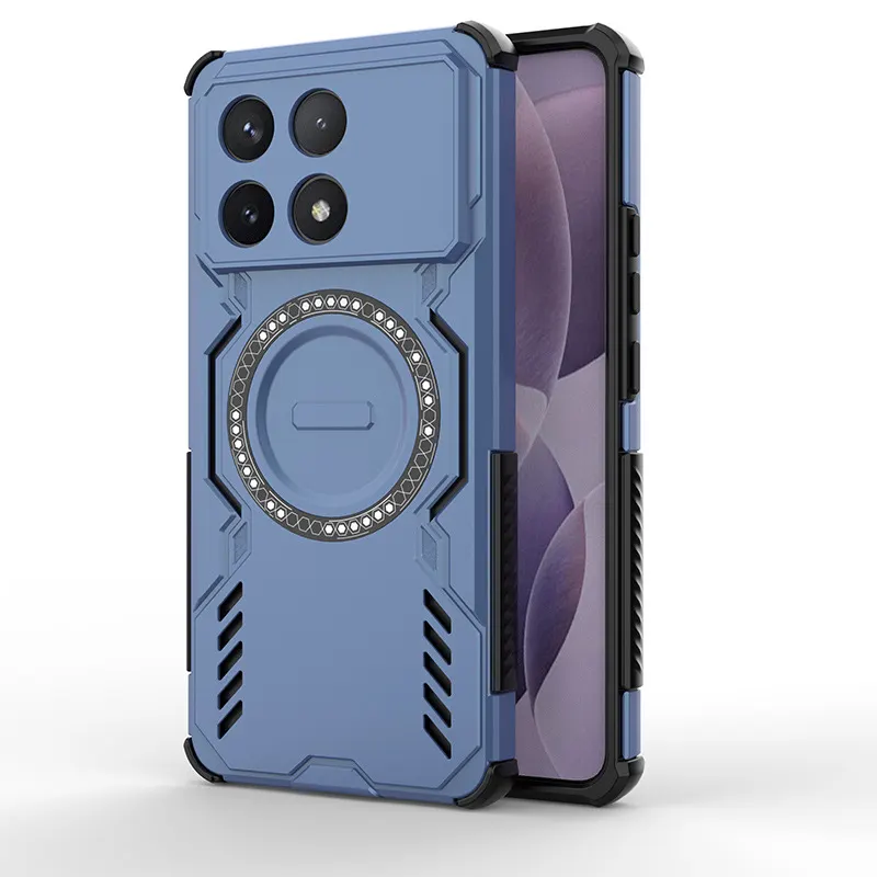 Xiaomi POCO F6 Pro Phone Case,Magnetic Drop-Proof Phone Case Cover for Xiaomi POCO F6 Pro