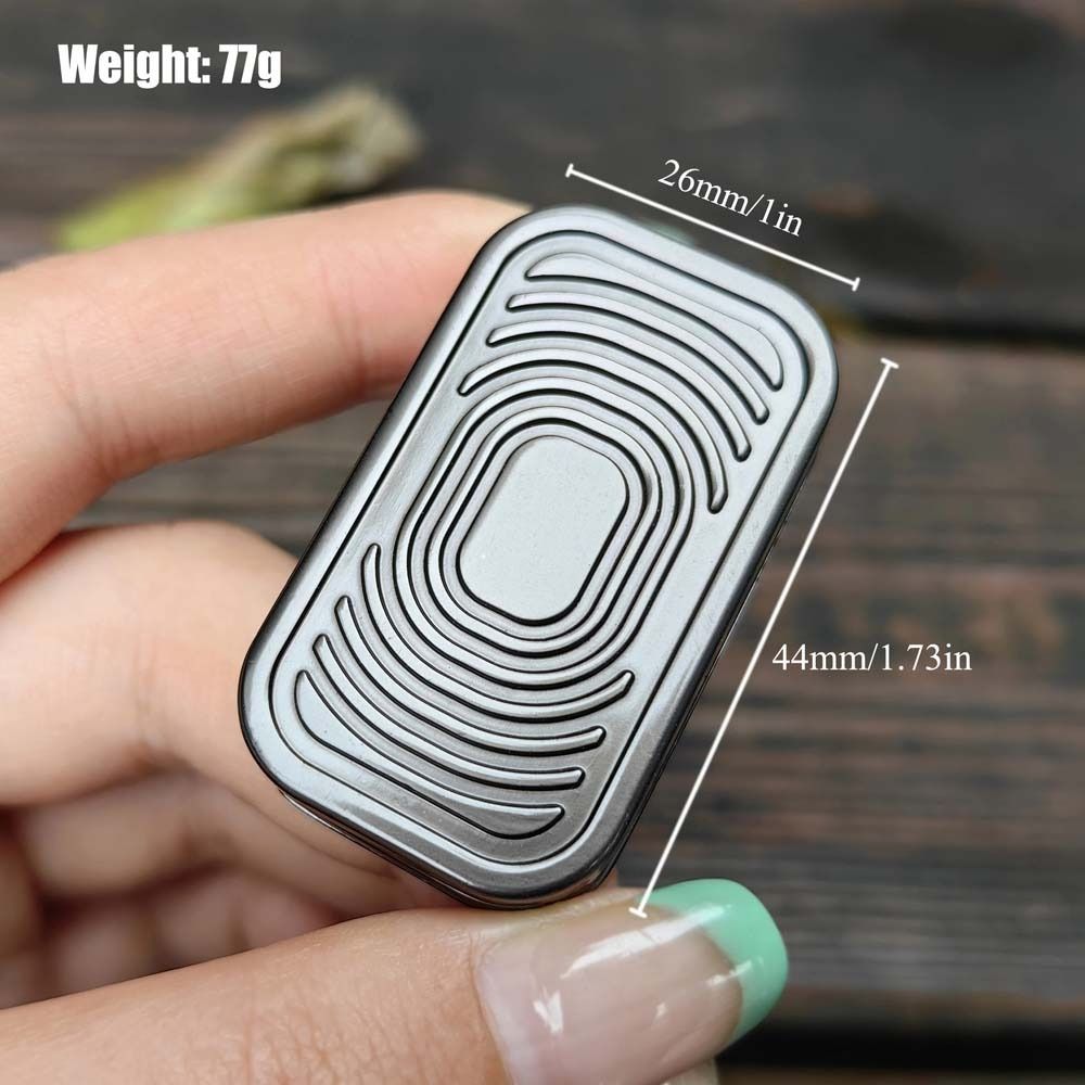 Creative Triple Push Fidget Slider Camera Shaped Hand Spinner Push Card Magnetic Haptic Sensory Metal Fidget Toy Kids Children