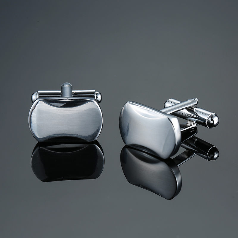 Discount】high-end men's French shirt Cufflinks luxury design carbon fiber Retro pattern circuit board Cuff links